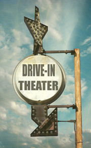 drive in sign