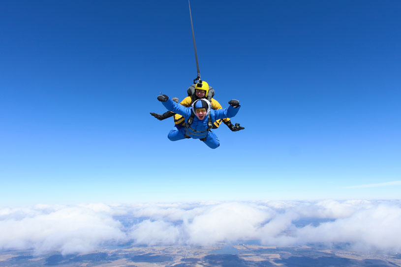 skydiving experience